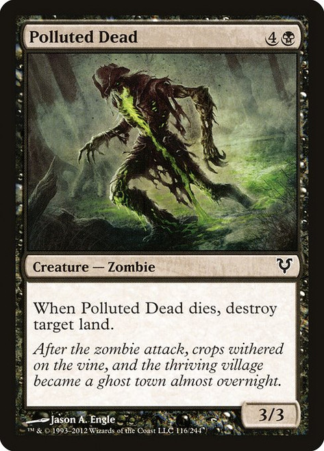Polluted Dead (AVR) (Foil) (#116)