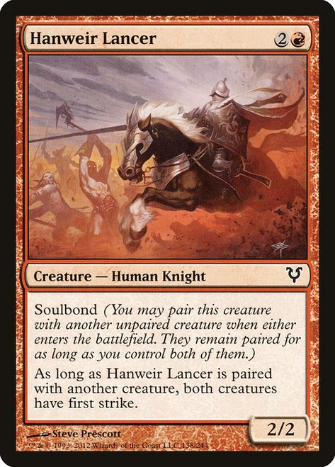 Hanweir Lancer (AVR) (Foil) (#138)