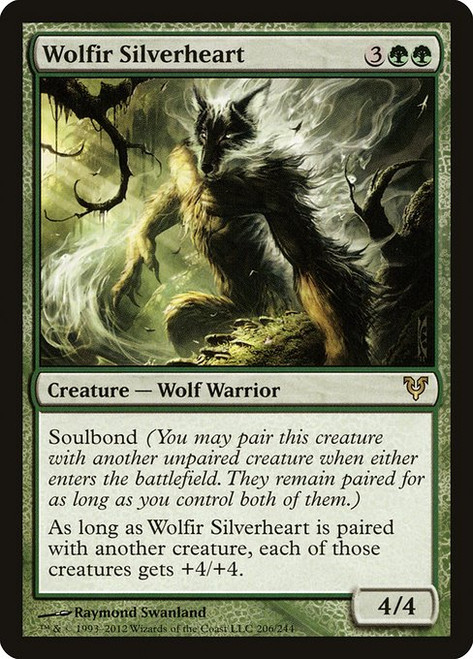 Wolfir Silverheart (AVR) (Foil) (#206)