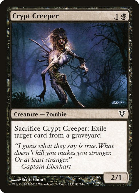 Crypt Creeper (AVR) (Foil) (#91)