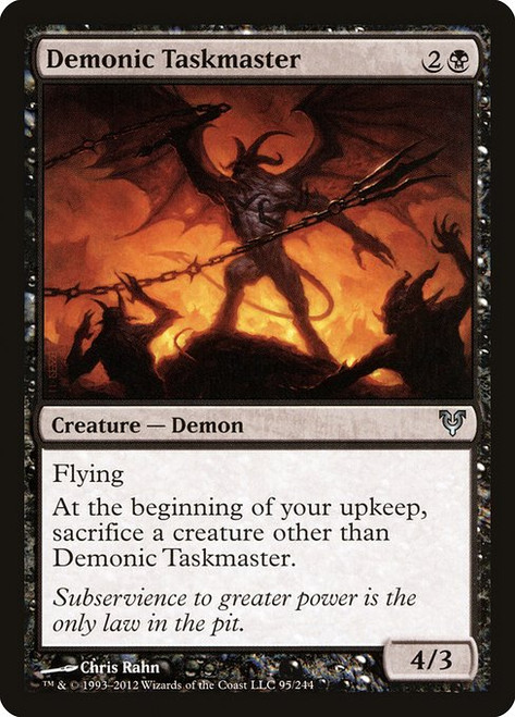 Demonic Taskmaster (AVR) (#95)