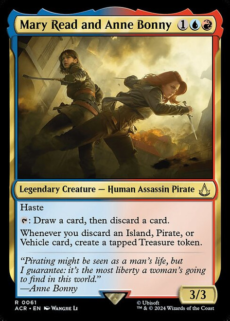 Mary Read and Anne Bonny (ACR) (Foil) (#61)
