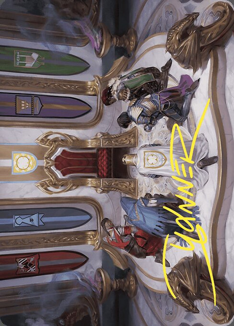 Throne of Eldraine // Throne of Eldraine (AWOE) (Foil) (Borderless) (#55)