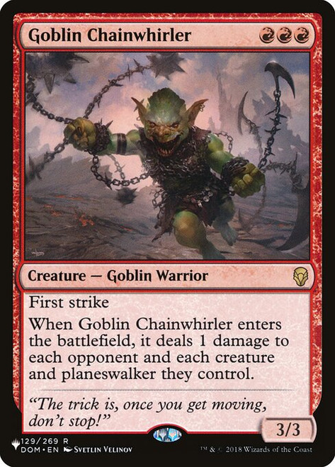 Goblin Chainwhirler (PLST) (#DOM-129)