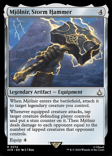 Mjölnir, Storm Hammer (ACR) (Foil) (#74)
