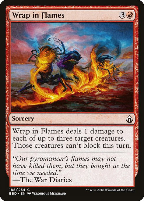 Wrap in Flames (BBD) (Foil) (#188)