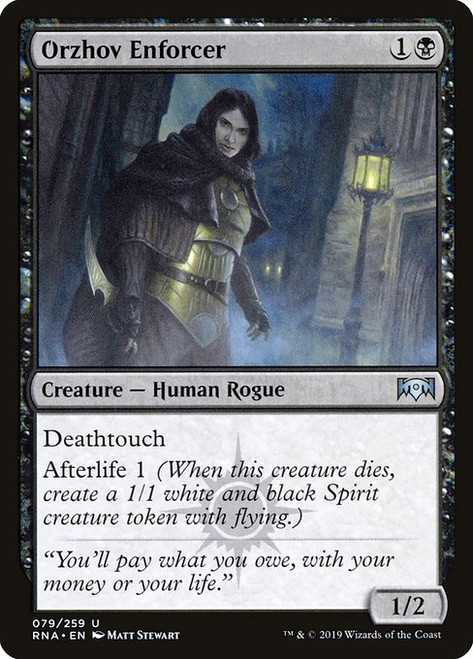 Orzhov Enforcer (RNA) (#79) Orzhov Enforcer (RNA) (#79)