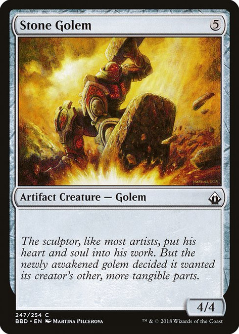 Stone Golem (BBD) (Foil) (#247)