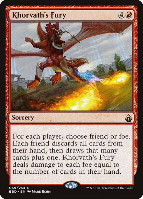 Khorvath's Fury (BBD) (Foil) (#59)
