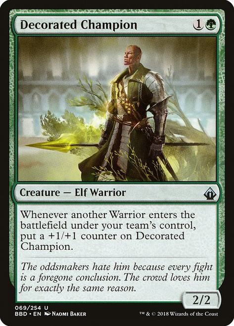 Decorated Champion (BBD) (Foil) (#69)