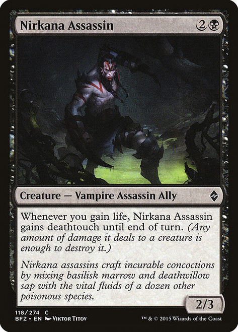 Nirkana Assassin (BFZ) (#118)