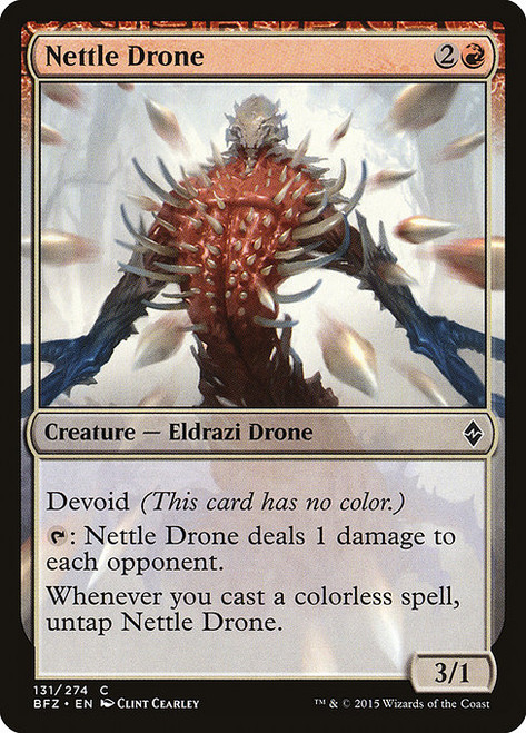 Nettle Drone (BFZ) (Foil) (#131)