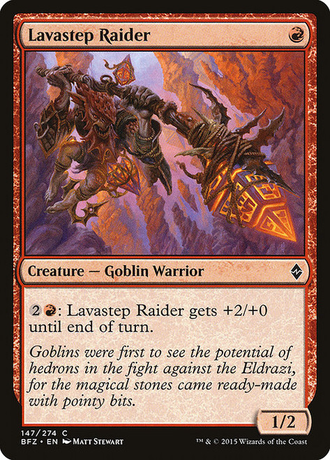 Lavastep Raider (BFZ) (Foil) (#147)