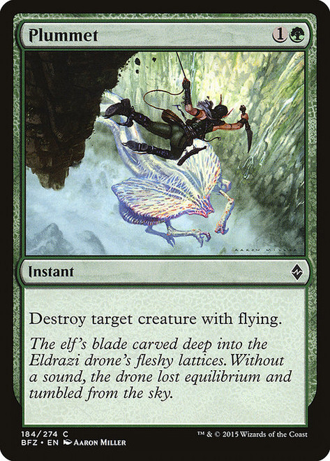 Plummet (BFZ) (Foil) (#184)