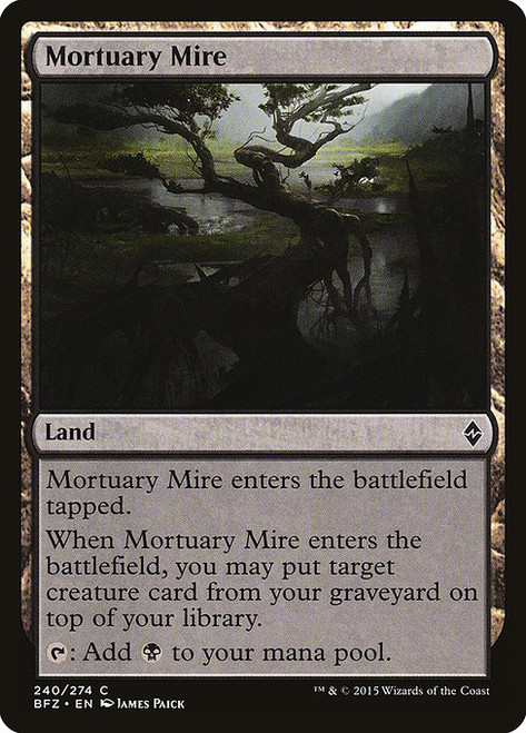Mortuary Mire (BFZ) (Foil) (#240)