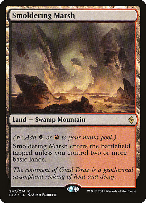 Smoldering Marsh (BFZ) (#247)