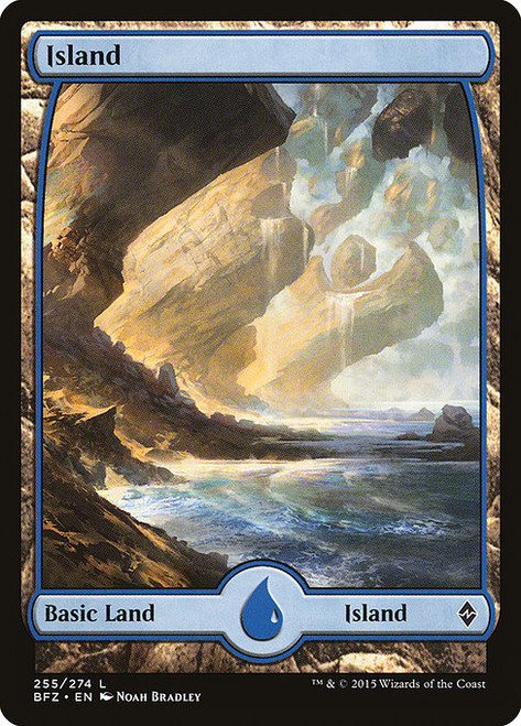 Island (BFZ) (Foil) (Full Art) (#255)