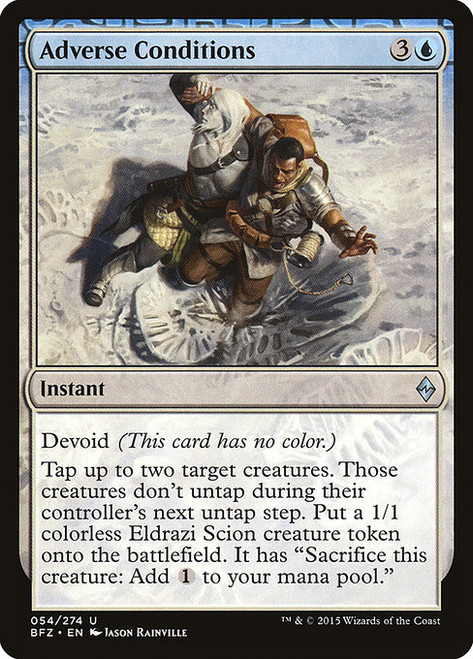 Adverse Conditions (BFZ) (Foil) (#54)