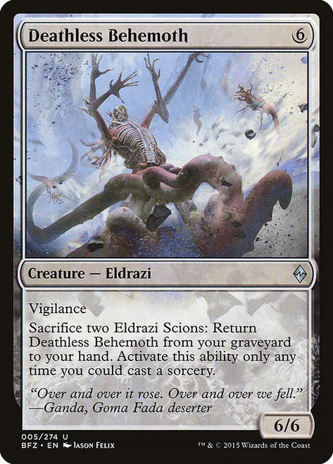 Deathless Behemoth (BFZ) (#5)
