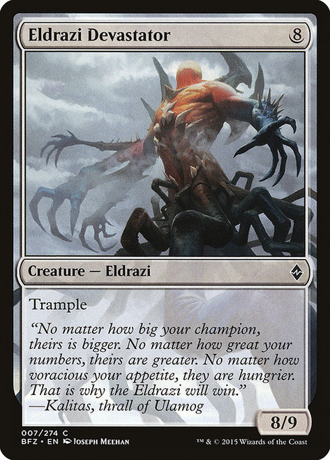 Eldrazi Devastator (BFZ) (Foil) (#7)