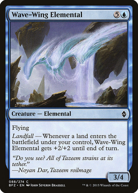 Wave-Wing Elemental (BFZ) (#88)