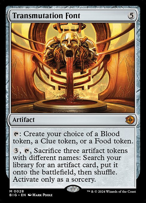 Transmutation Font (BIG) (Foil) (#28)