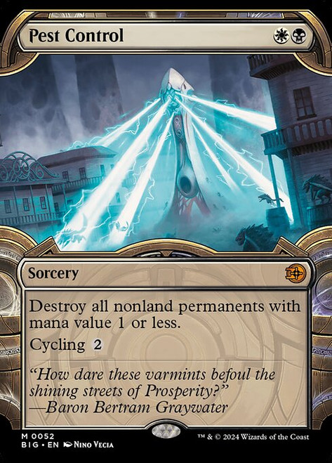 Pest Control (BIG) (Foil) (Showcase) (#52)