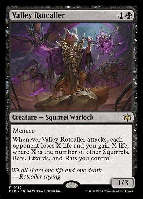 Valley Rotcaller (BLB) (Foil) (#119)