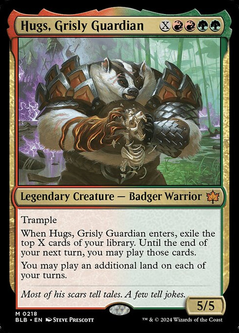 Hugs, Grisly Guardian (BLB) (#218)
