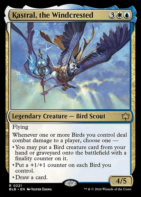 Kastral, the Windcrested (BLB) (Foil) (#221)