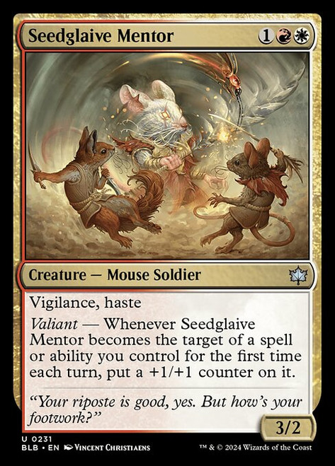 Seedglaive Mentor (BLB) (#231)