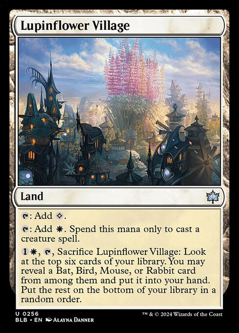 Lupinflower Village (BLB) (#256)