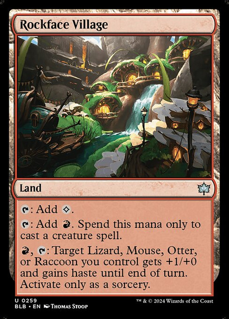 Rockface Village (BLB) (Foil) (#259)