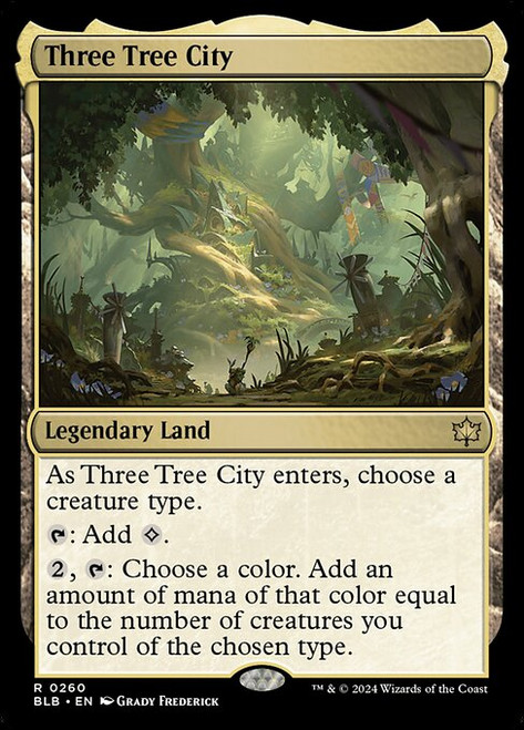 Three Tree City (BLB) (Foil) (#260)