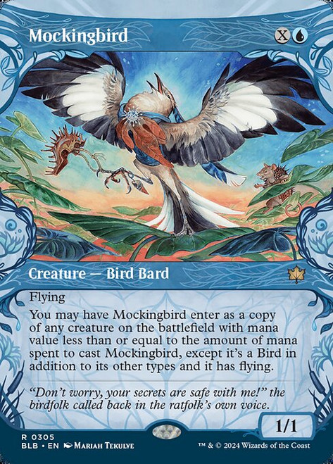 Mockingbird (BLB) (Foil) (#305)