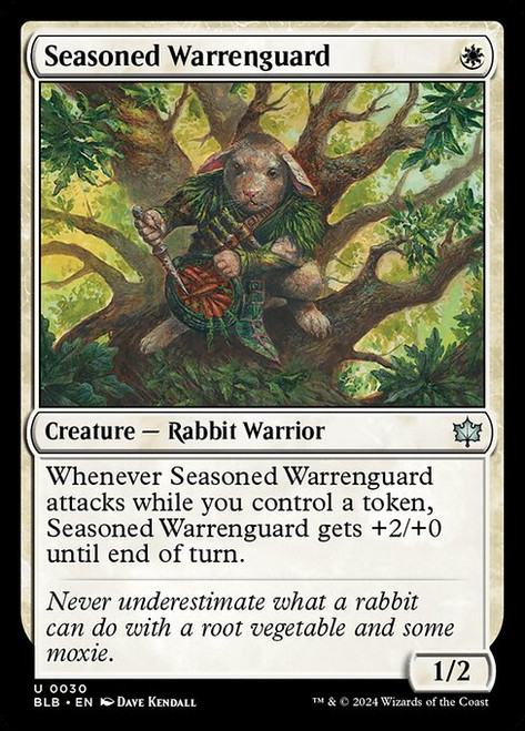 Seasoned Warrenguard (BLB) (Foil) (#30)