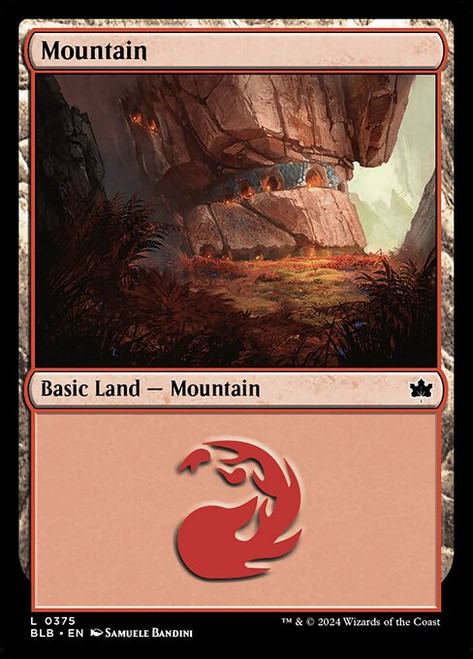 Mountain (BLB) (Foil) (#375)