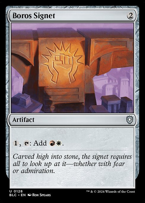 Boros Signet (BLC) (#128)
