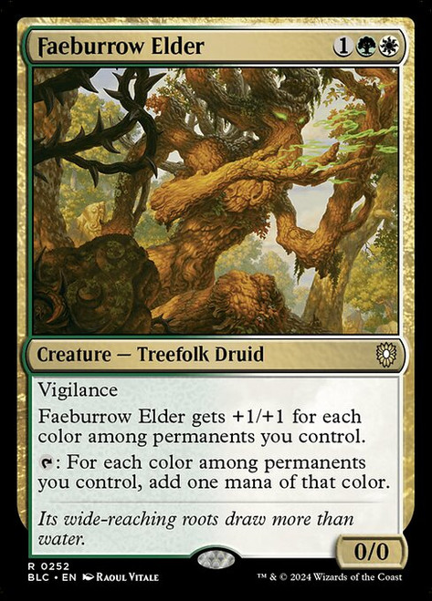 Faeburrow Elder (BLC) (#252)