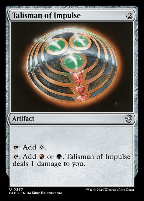 Talisman of Impulse (BLC) (#287)