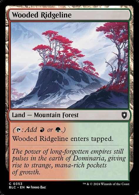 Wooded Ridgeline (BLC) (#353)