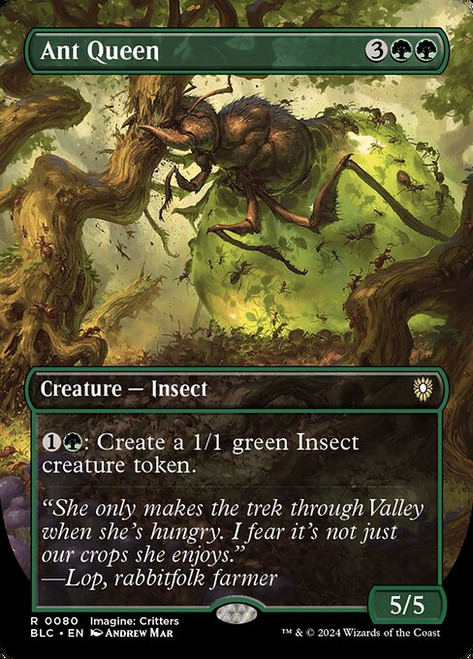 Ant Queen (BLC) (Foil) (Borderless) (#80)