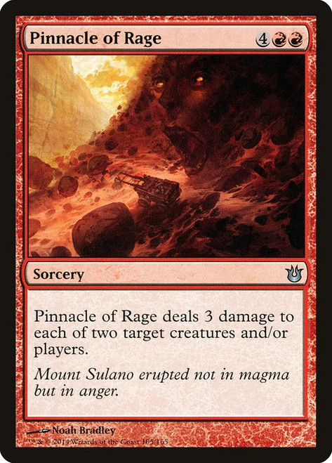 Pinnacle of Rage (BNG) (Foil) (#105)