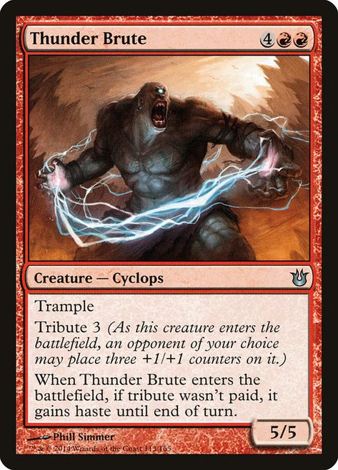 Thunder Brute (BNG) (Foil) (#113)