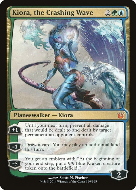Kiora, the Crashing Wave (BNG) (Foil) (#149)