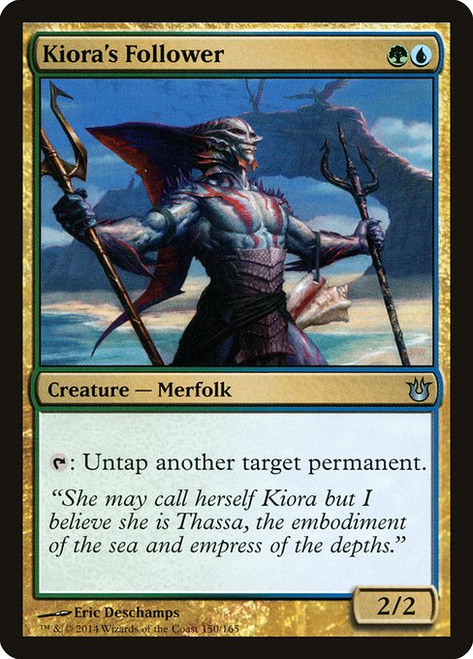 Kiora's Follower (BNG) (Foil) (#150)