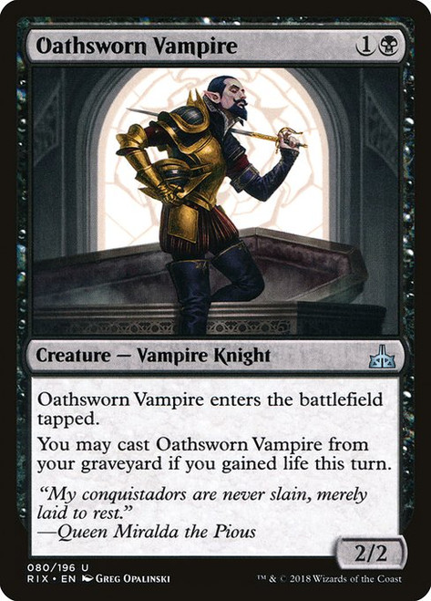 Oathsworn Vampire (RIX) (#80)