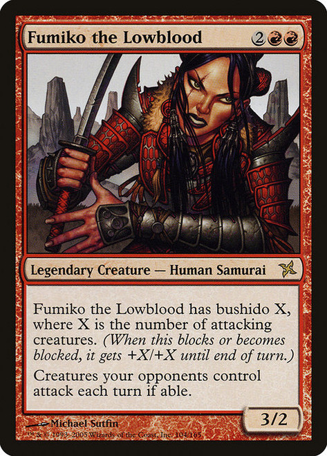 Fumiko the Lowblood (BOK) (Foil) (#104)