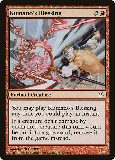 Kumano's Blessing (BOK) (Foil) (#111)