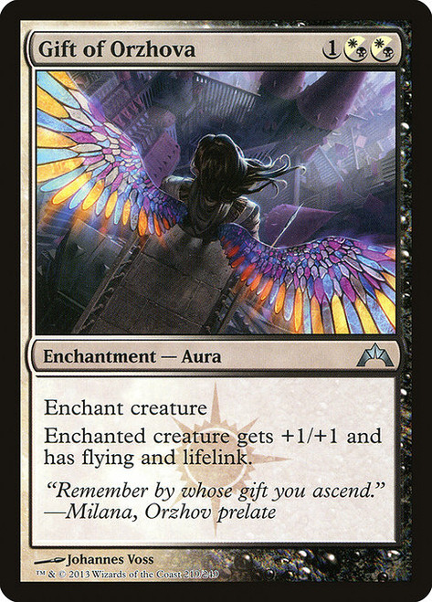 Gift of Orzhova (GTC) (Foil) (#219)